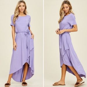 Lavender Tie Dress